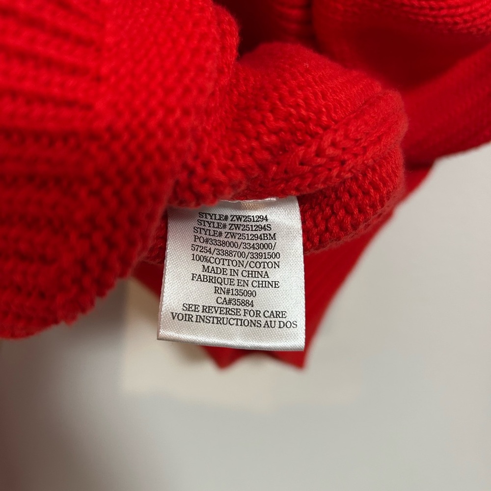 Z Supply Red Love Crew Neck Sweater - Picture 6 of 6